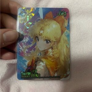 Japanese sailor moon card shiny sailor Venus